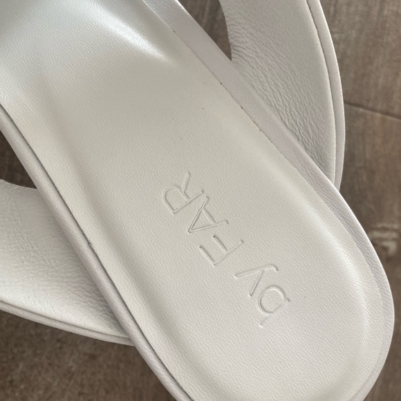 NEW BY FAR WHITE MULES (38) - Picture 5 of 6